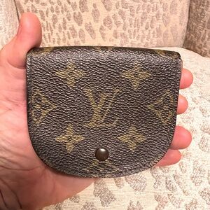 Sold!
LOUIS VUITTON Porte Monnaie Gousset M61970 Monogram Coin Purse